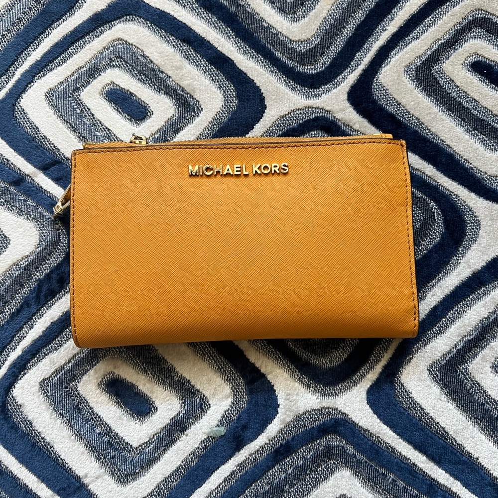 Michael Kors Mustard Wallet